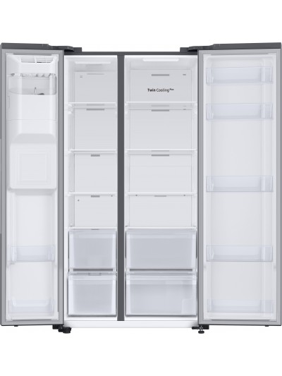 Samsung RS6JA8810S9 EG Side-by-Side Kühlkombination Freistehend 634 l F Edelstahl