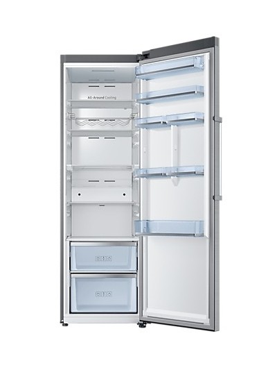 Samsung RR39M71357F EG Kühlschrank Freistehend 387 l E Silber